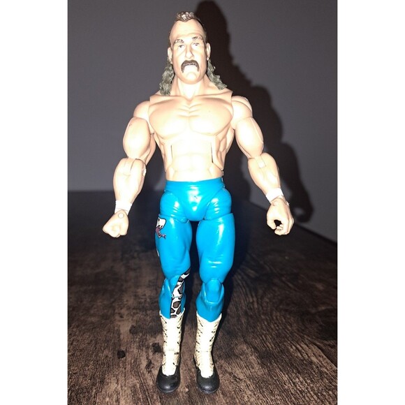 2005 WWE Jakks Pacific Jake the Snake Roberts Wrestling Figure - Picture 1 of 7
